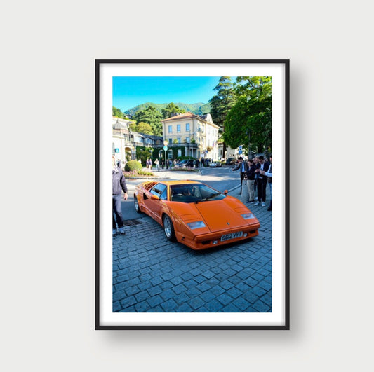 Lamborghini Countach print Wall Art- Luxury Automotive Photography Print (Limited Edition)