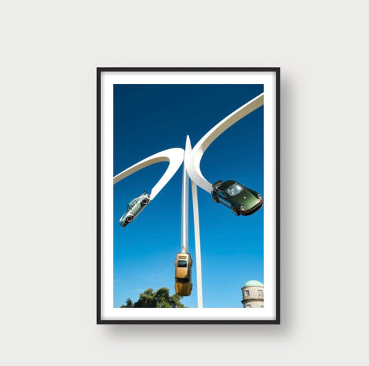 Goodwood FOS 2026 Singer sculpture print Wall Art- Luxury Automotive Photography Print (Limited Edition)