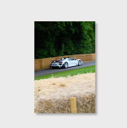 Porsche 918 Spyder Unframed print Wall Art- Luxury Automotive Photography Print (Limited Edition)