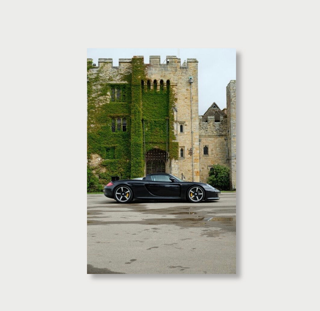 Porsche Carrera GT Unframed print Wall Art- Luxury Automotive Photography Print (Limited Edition)