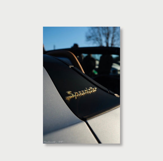 911 Speedster Unframed print Wall Art- Luxury Automotive Photography Print (Limited Edition)